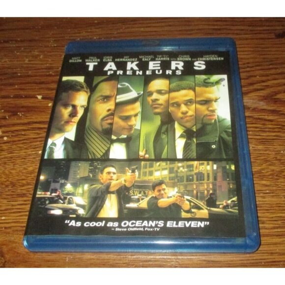 Takers (Blu-ray Disc, 2011, Canadian) Matt Dillon Paul Walker Idris Elba - Picture 1 of 3